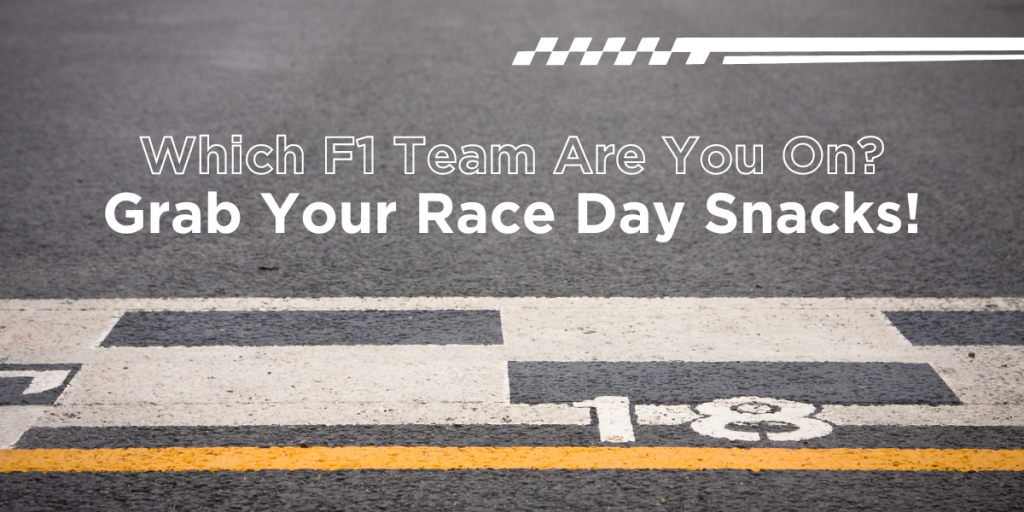 What F1 Team Are You On? Grab Your Race Day Snacks!
