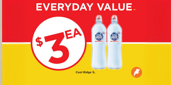 Sunrise Local Store - Cool Ridge 1L - $3.00