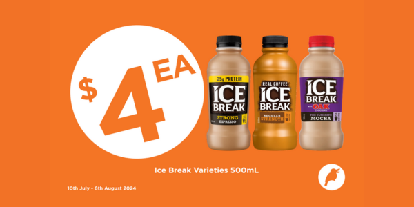 Sunrise Local Store -Regular_Ice Break Varieties 500mL - $4.00 ea (NSW, ACT, SA, WA & NT)