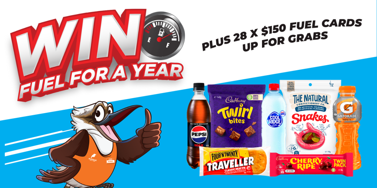 Win fuel for a year! 