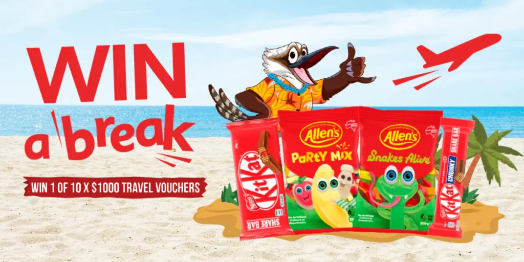 Win a break – $1,000 Travel Vouchers