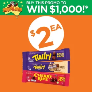 Cadbury King $2 EA