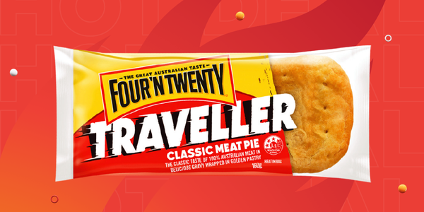 Check out this month's Super Red Hot Deals Four'N Twenty Traveller