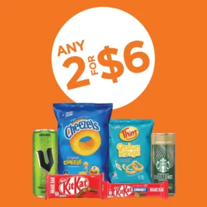 Mix and Save any 2 for $6