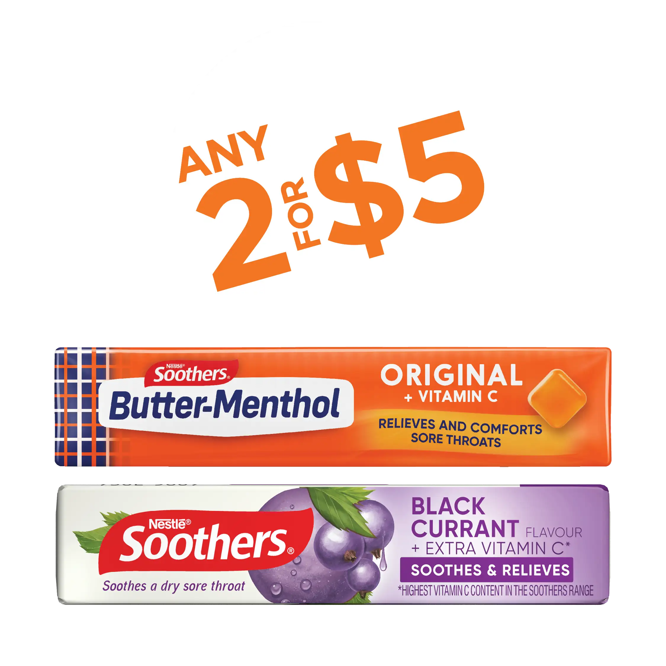 Butter-Menthol, Soothers