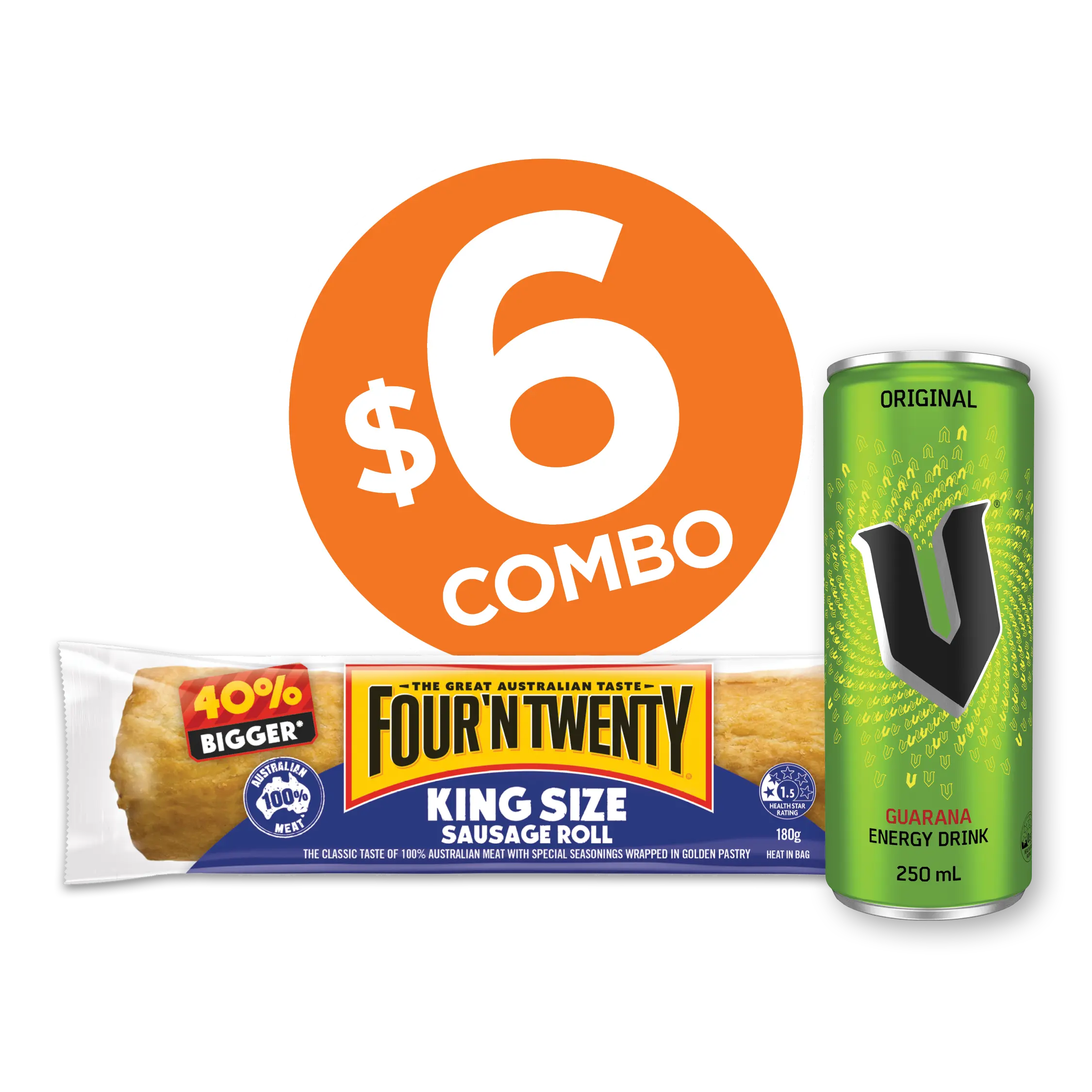 Four n Twenty King Size - V Combo
