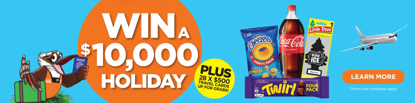 Win a $10000 Holiday