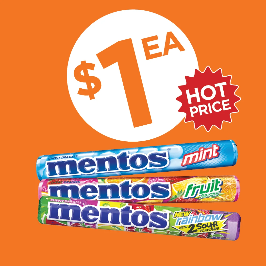Mentos Varieties 37.5g