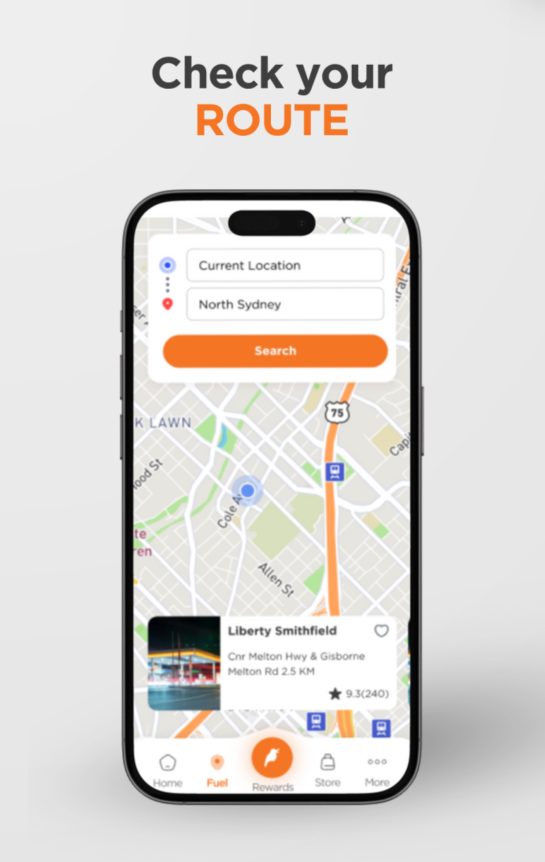 MySunrise_Check your Route