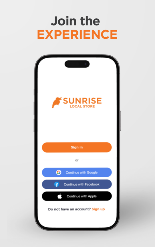 MySunrise_Join the Experience