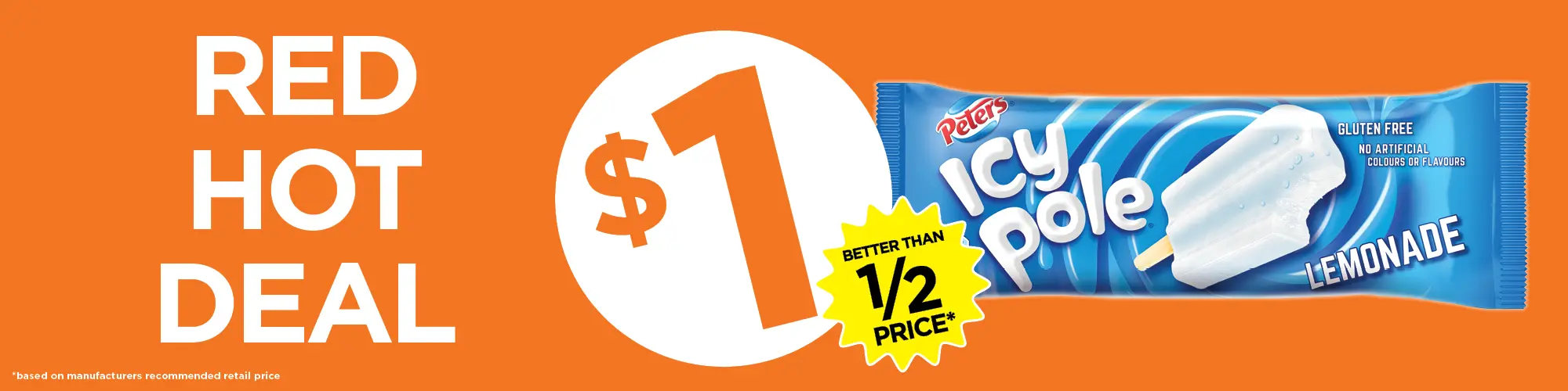 Icy Pole Varieties 75mL