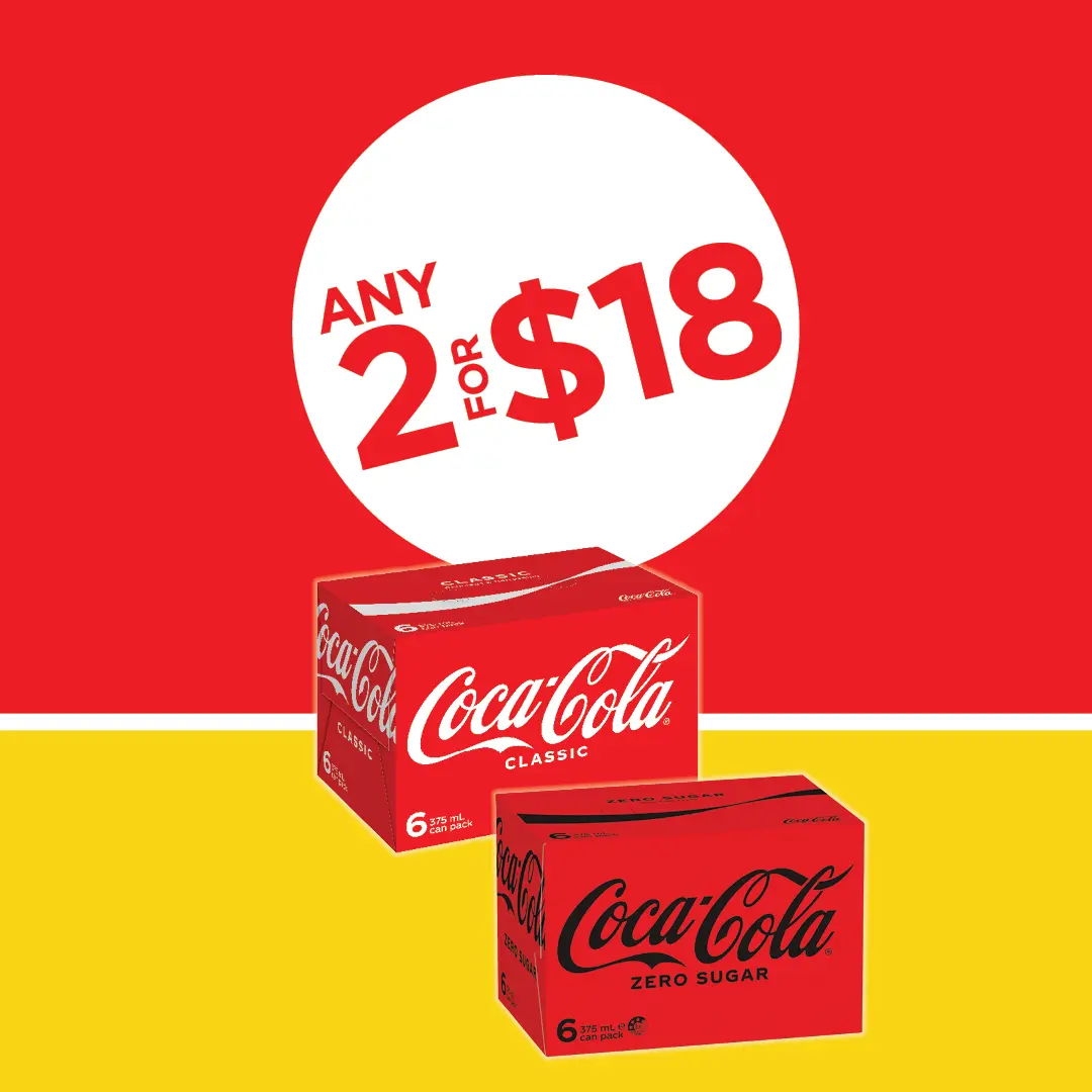 Coca-Cola 375mL 6 Pack Coca-Cola 375mL 6 Pack