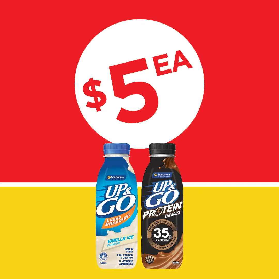 Up & Go Varieties 500mL Up & Go Varieties 500mL