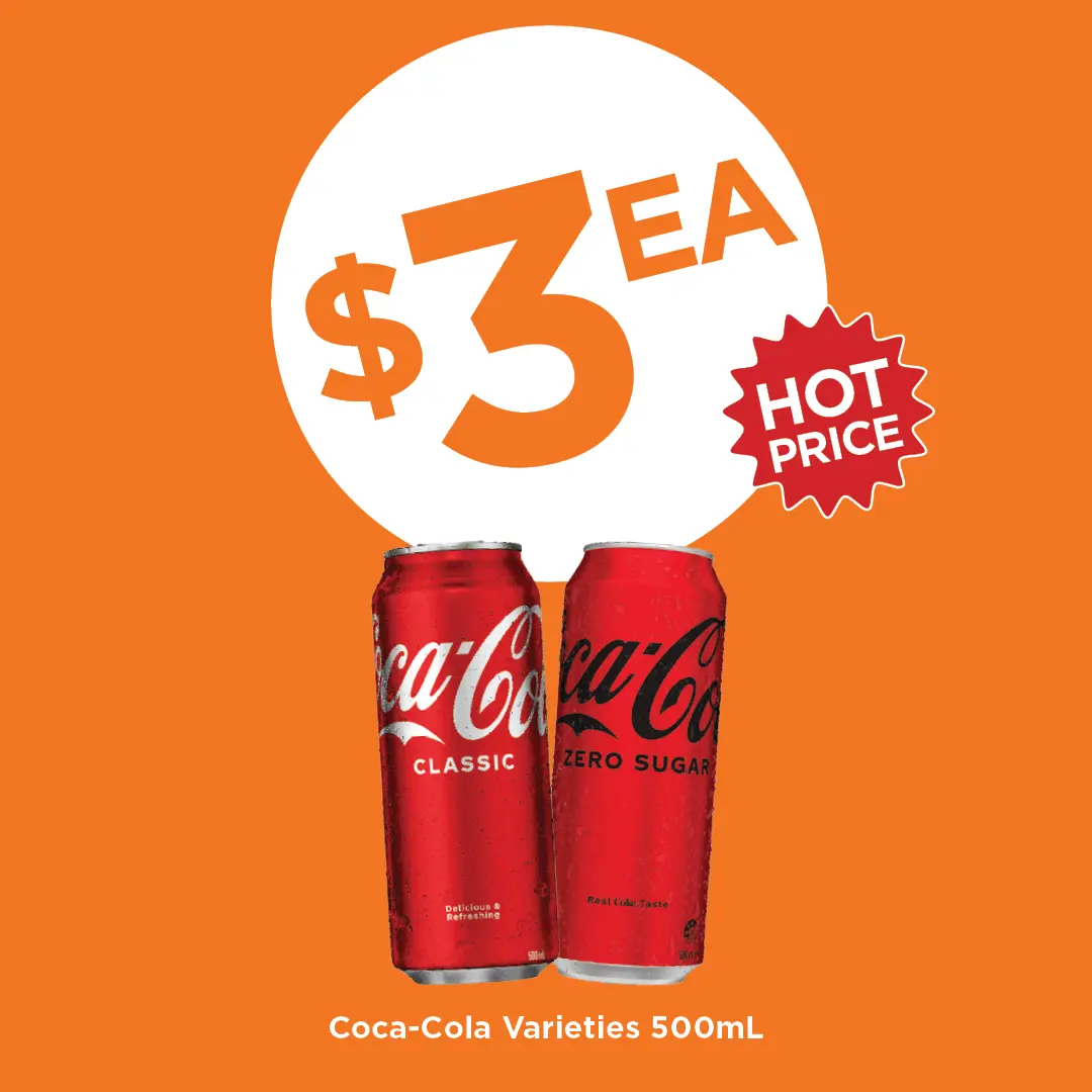Coca-Cola Varieties 500mL