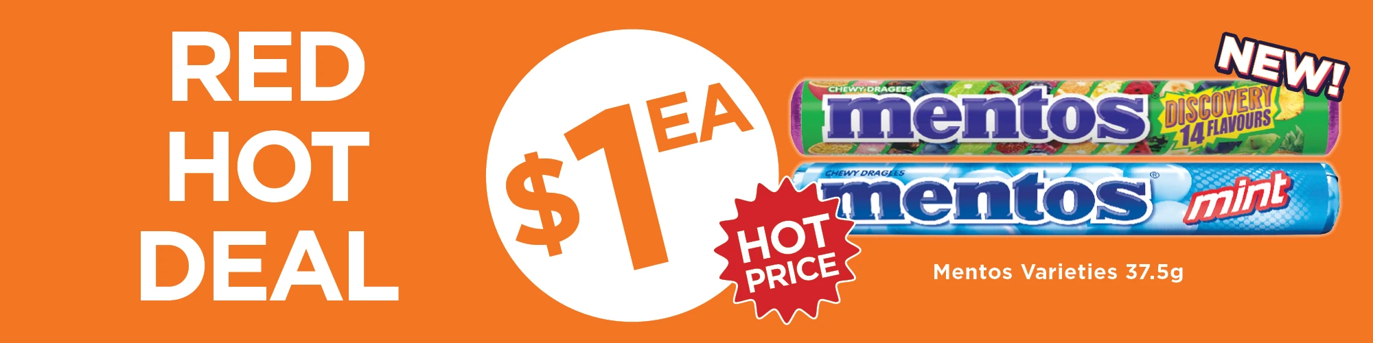 Mentos Varieties 37.5g