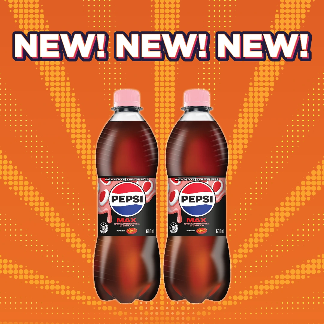 Pepsi Max Strawberries & Cream 600mL Pepsi Max Strawberries & Cream 600mL