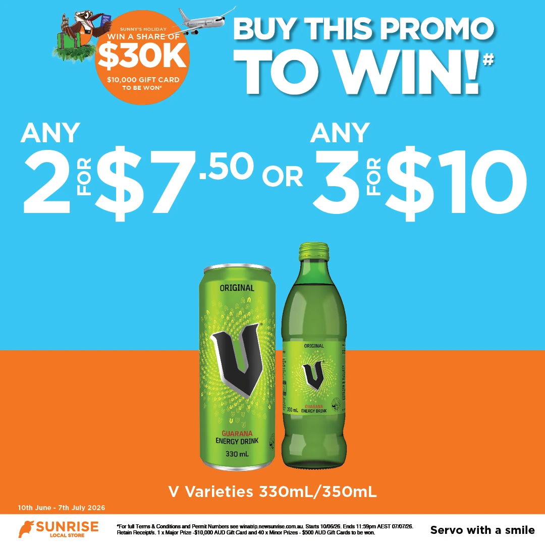V Varieties 330 or 350mL V Varieties 330 or 350mL
