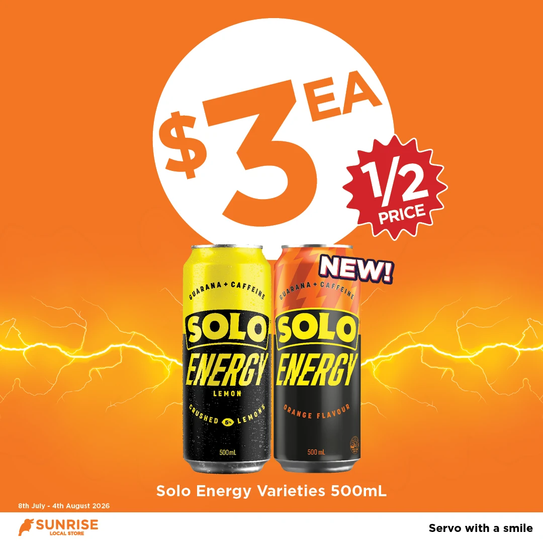 Solo Energy Varieties 500mL