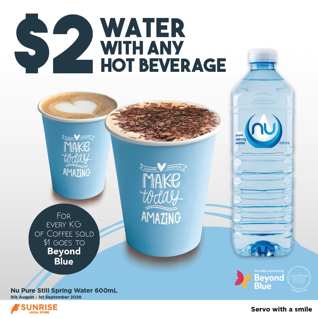 Nu Pure Still Spring Water 600mL