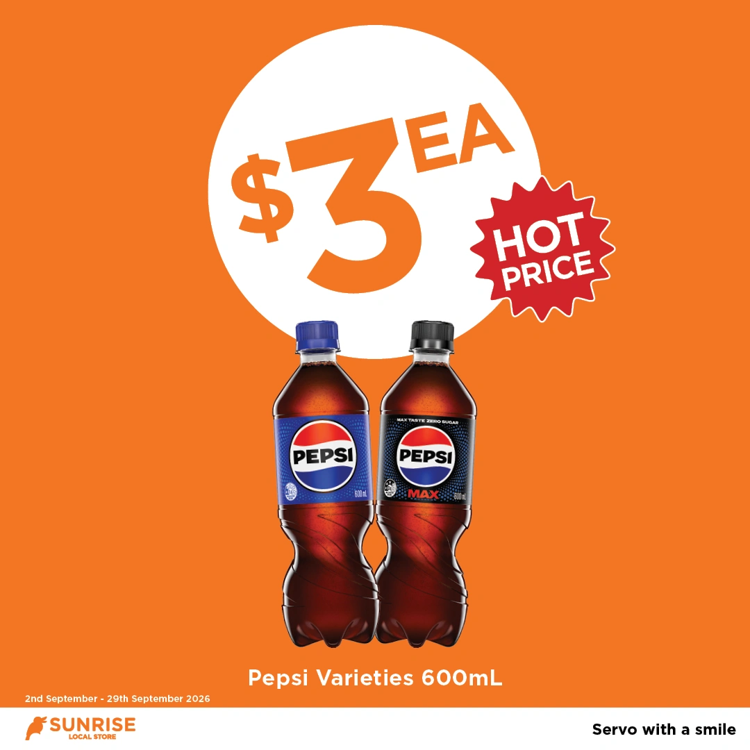 Pepsi Varieties 600mL Pepsi Varieties 600mL